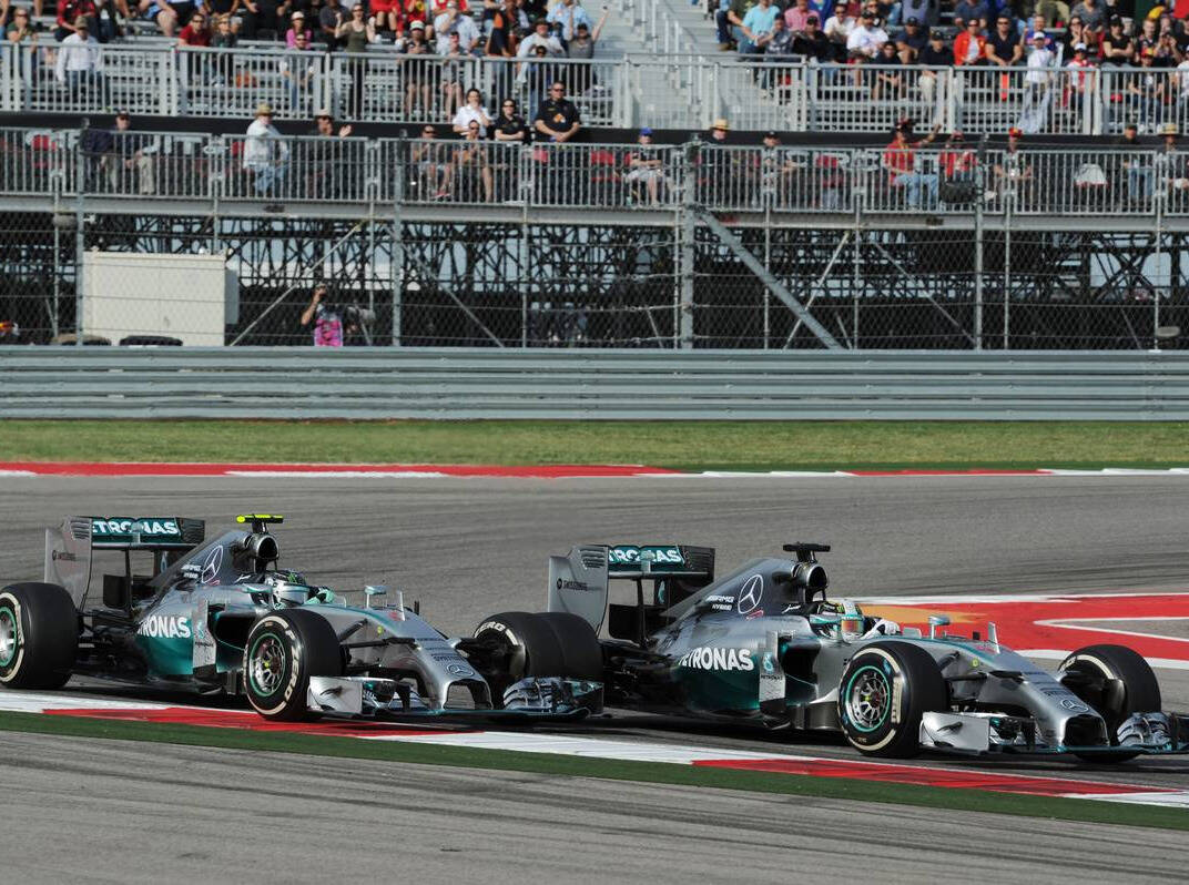 Foto zur News: Hamilton vs. Rosberg: "Wird kein freundliches Schunkeln"