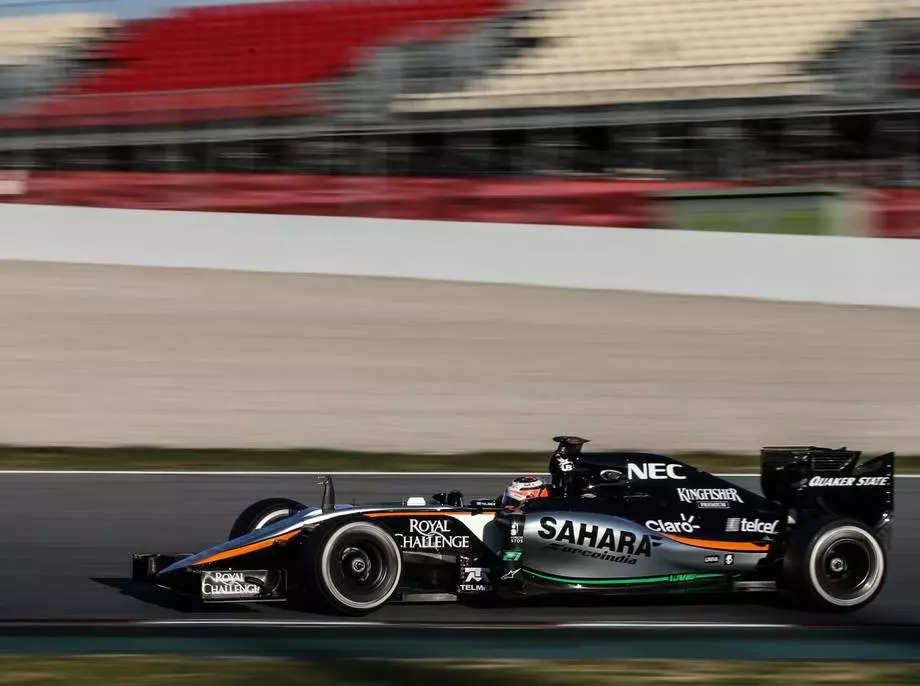 Nico Hülkenberg Foto zur News: Force India will zum Europa-Auftakt Turbo zünden