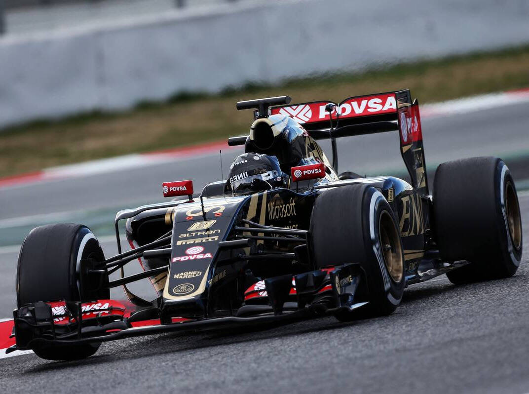 Foto zur News: Romain Grosjean: Endlich ist der Formel-1-Lotus berechenbar