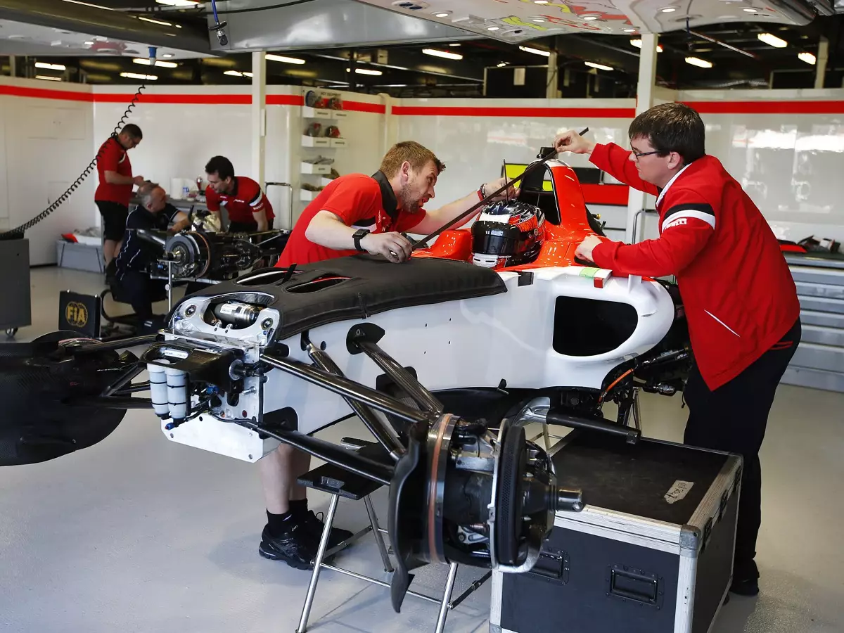 Foto zur News: Manor-Marussia: Ist das neue Auto sicher und schnell genug?