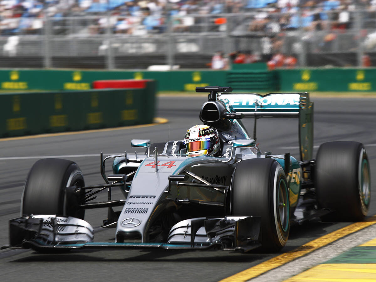 Foto zur News: Formel 1 in Melbourne 2015: Hamilton dominiert Abschlusstraining