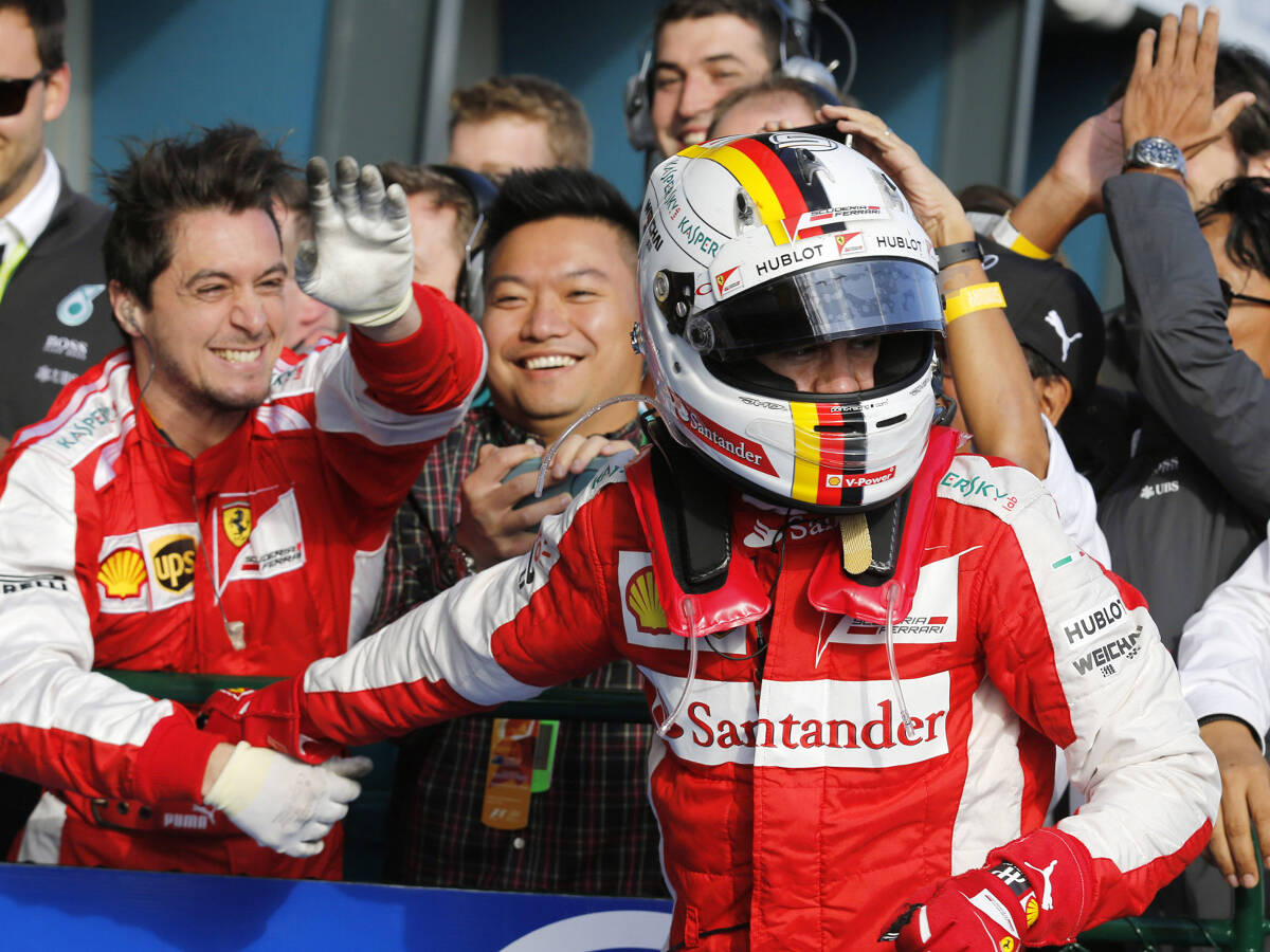 Foto zur News: Sprachschüler Vettel: Beim Italienisch noch die Hosen voll