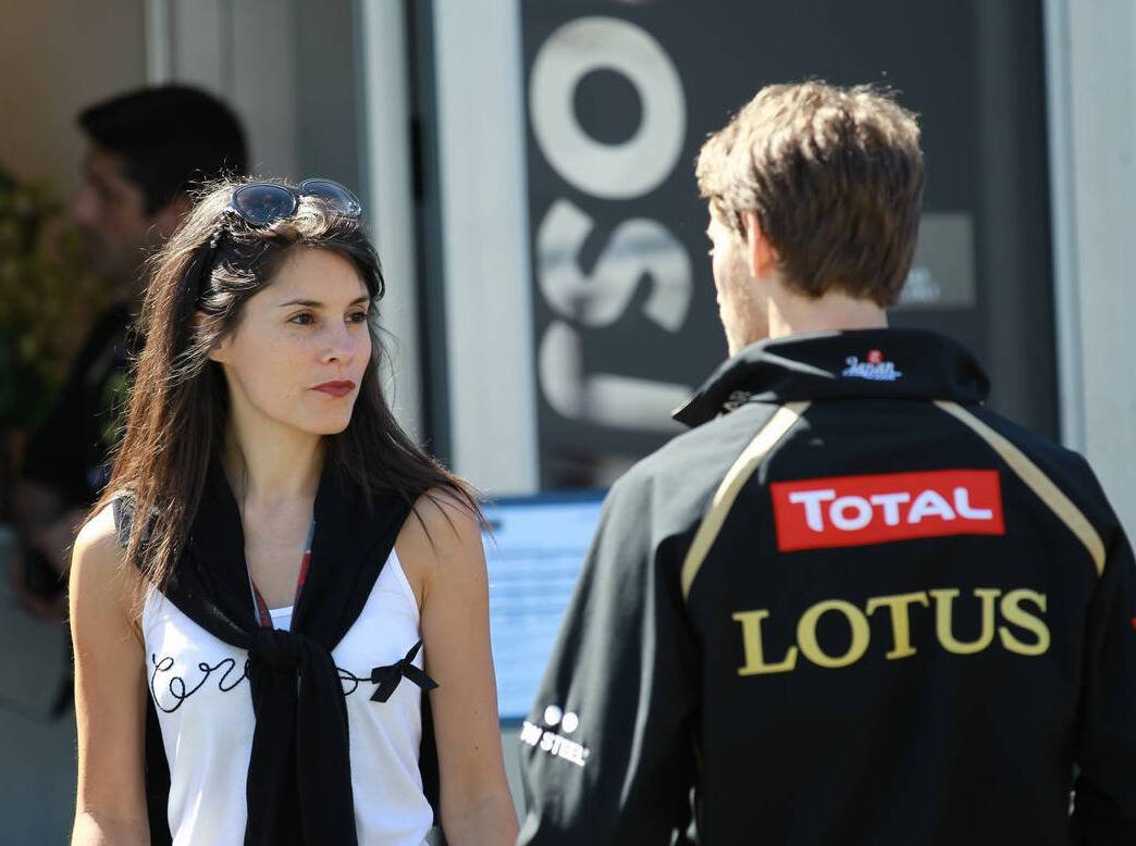 Foto zur News: Romain #AND# Marion Grosjean: Ein Arbeitsloser mit Rucksack...
