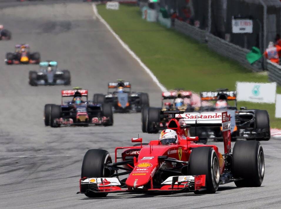 Foto zur News: Button über Ferrari-Erfolg: Vettel hat auch Glück
