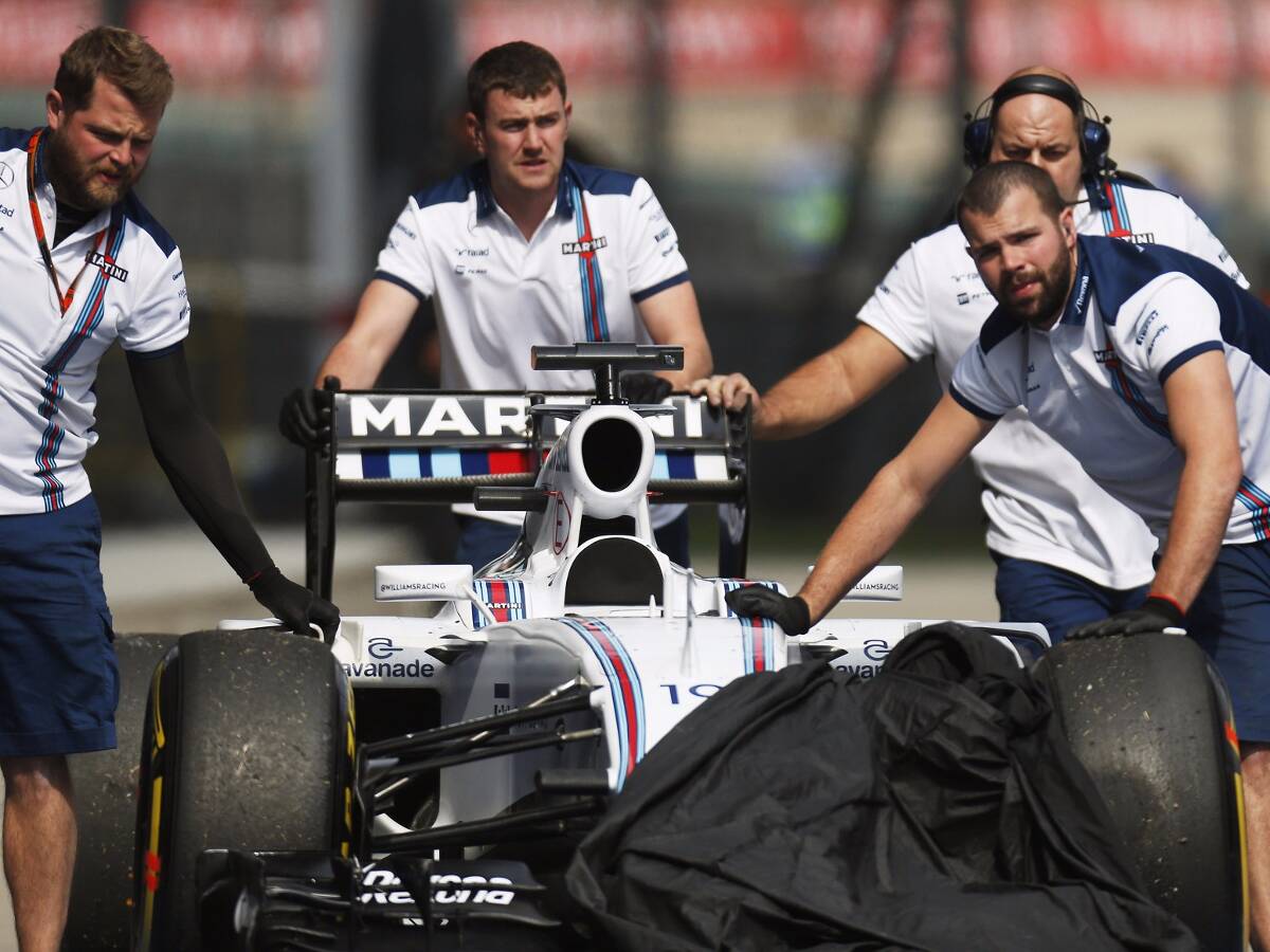 Foto zur News: Heckflügel-Problem: Williams klärt Ursache für Massas Crash