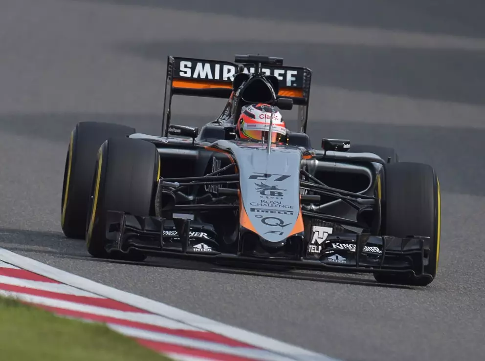 Nico Hülkenberg Foto zur News: Force India: Nur Manor-Marussia am Freitag noch langsamer