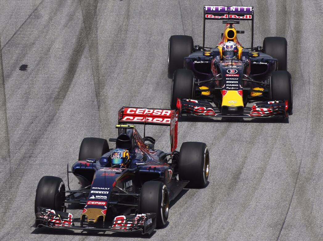 Foto zur News: Toro Rossos Carlos Sainz: "Red Bull sollte immer vor uns sein"