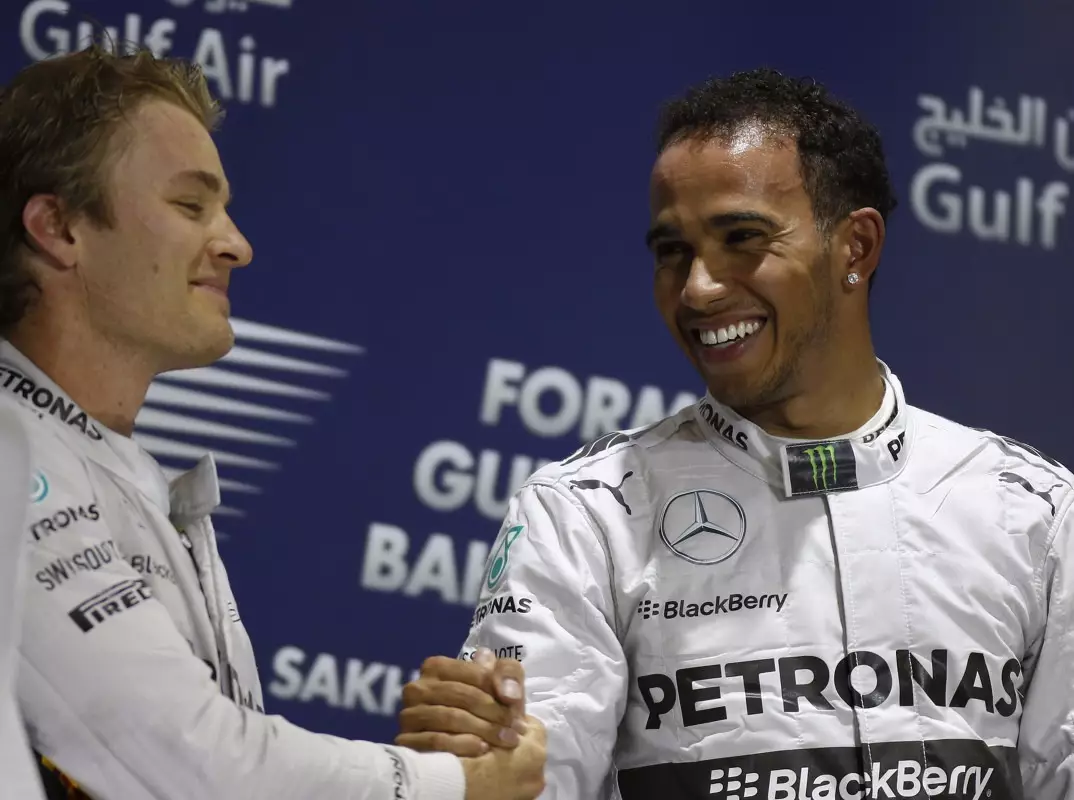 Foto zur News: Rosberg und Hamilton: Gute Erinnerungen an Bahrain