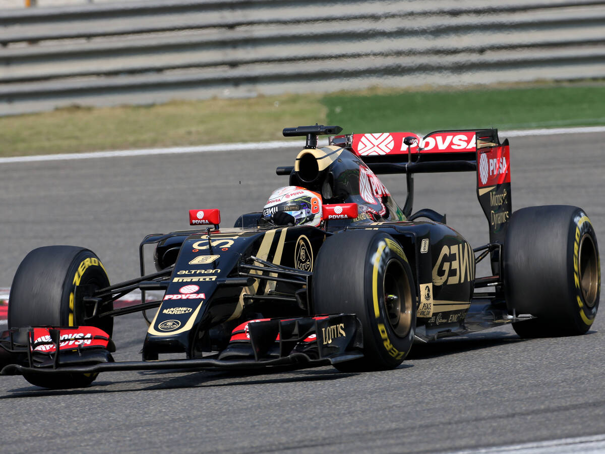 Foto zur News: Grosjean lobt den Lotus E23: "Deutlich berechenbarer"