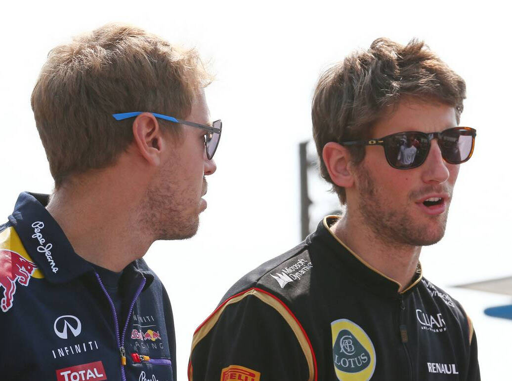 Foto zur News: Grosjean über Überholmanöver: "Vettel ist unkritisch"