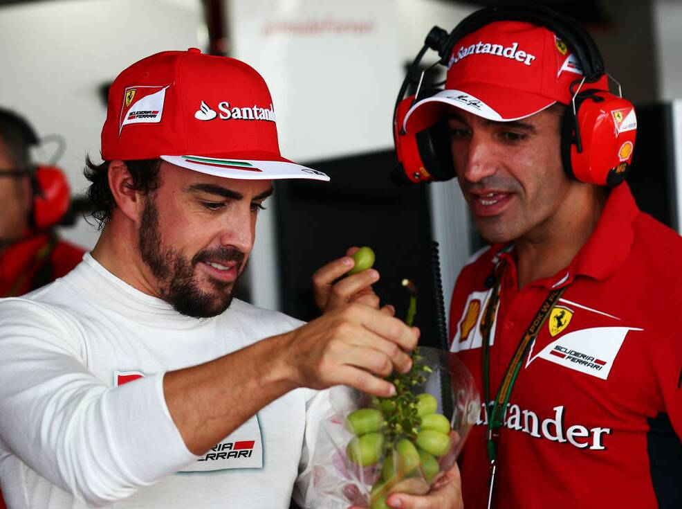 Foto zur News: Ferrari-Testpilot über Alonso: Heute falsch, morgen richtig?