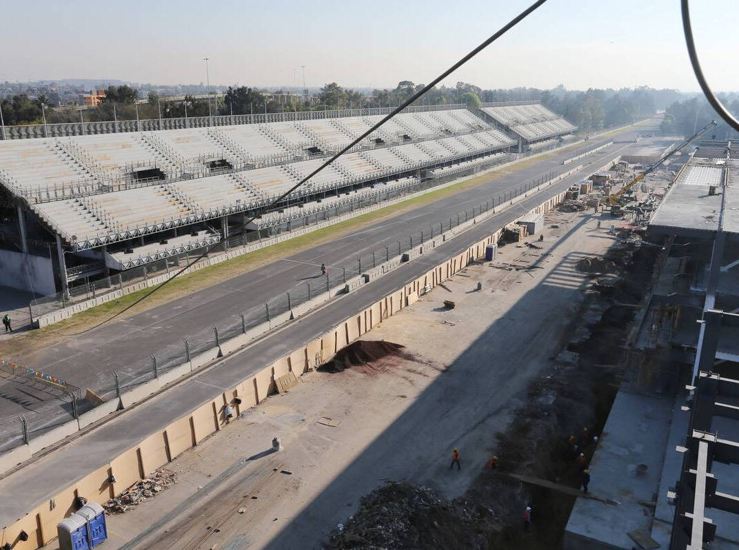 Foto zur News: Mexiko-Grand-Prix: Bauarbeiten kurz vor dem Abschluss