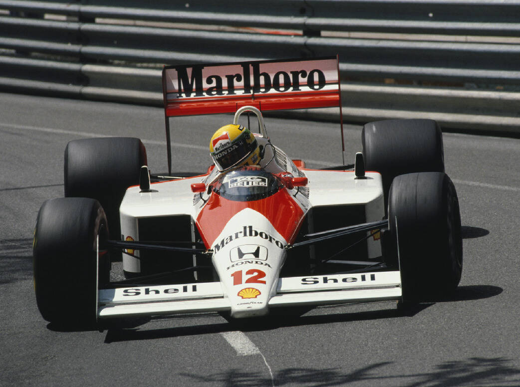 Foto zur News: Ayrton Senna: 1988 in Monaco "in einer anderen Dimension"
