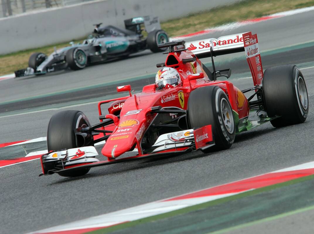 Foto zur News: Ferrari dank Barcelona-Faktor und Updates Sieganwärter?