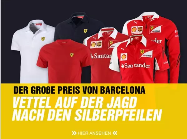 Im Formel-1-Fanshop sind Formel-1-Uhren, Formel-1-T-Shirts oder Formel-1-Caps erhältlich - Formel-1-Kleidung für echte Fans! Foto zur News: Formel-1-Fanshop: Spanischer Frühling für echte Fans