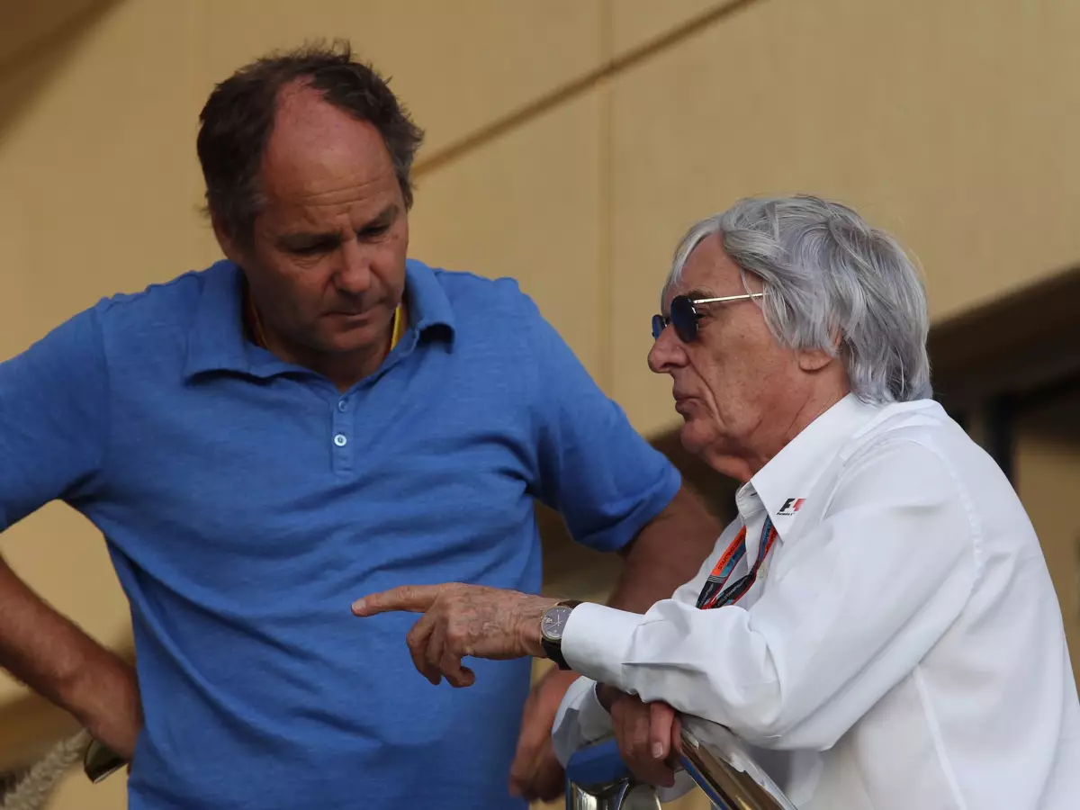 Bernie Ecclestone, Gerhard Berger Foto zur News: Gerhard Berger wünscht sich "diktatorische" Formel-1-Führung