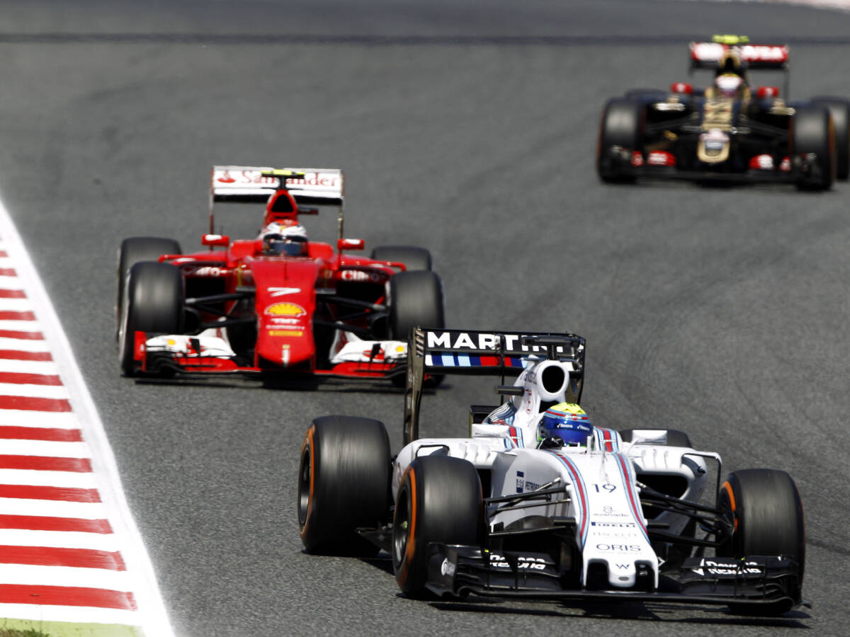 Foto zur News: Barcelona: Felipe Massa trauert hervorragendem Start nach