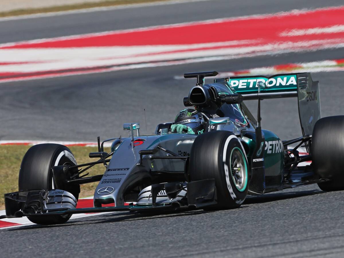 Foto zur News: Formel-1-Test Barcelona: Schnellster Rosberg wie ein Uhrwerk