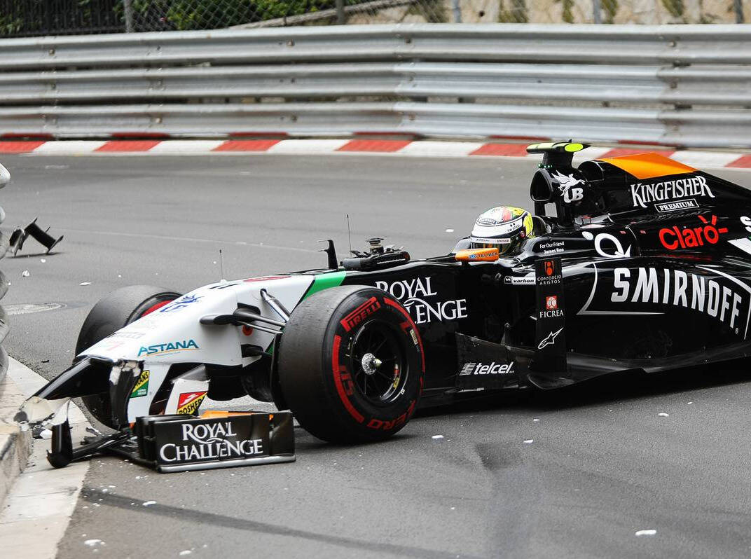 Foto zur News: Kommt der langsame Force India in Monaco in die Gänge?
