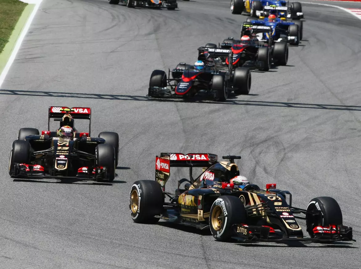 Romain Grosjean, Pastor Maldonado Foto zur News: Lotus: Passt es in Montreal auch im Rennen?