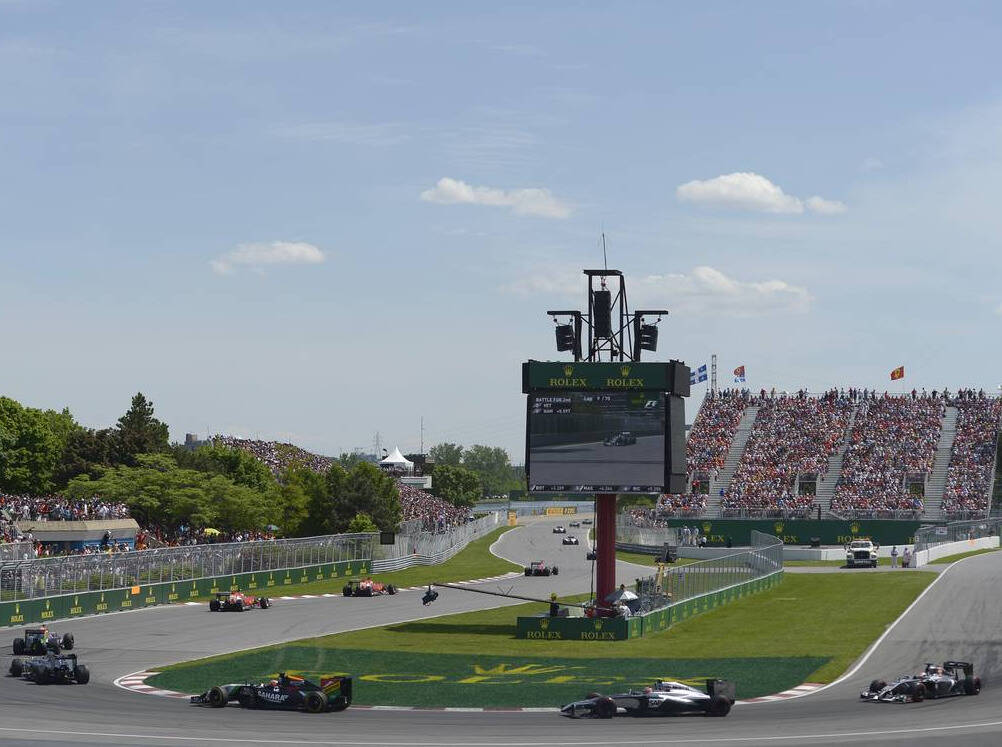 Foto zur News: Formel-1-Wetter Montreal 2015: Weitestgehend sonnig