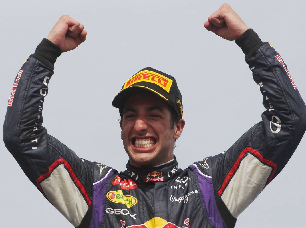 Foto zur News: Vorjahressieger Ricciardo: Ist die Minibar gut gefüllt?