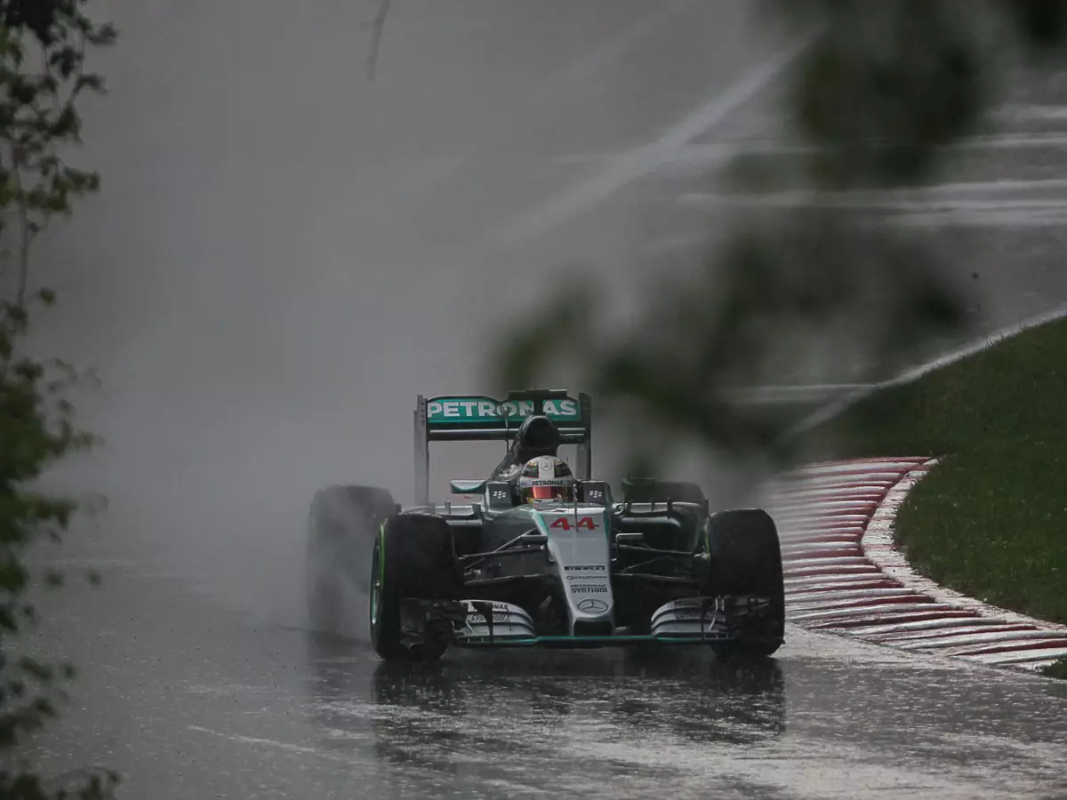 Lewis Hamilton Foto zur News: Lewis Hamilton auf Eis: Abflug ist "nicht das Ende der Welt"