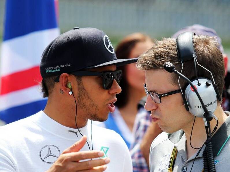 Foto zur News: Lewis Hamilton widmet Sieg dem Vater des Renningenieurs