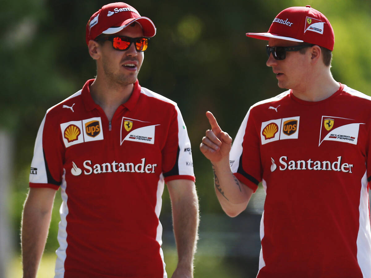 Foto zur News: Sebastian Vettel über Kimi Räikkönen: "Ich mag die Finnen"