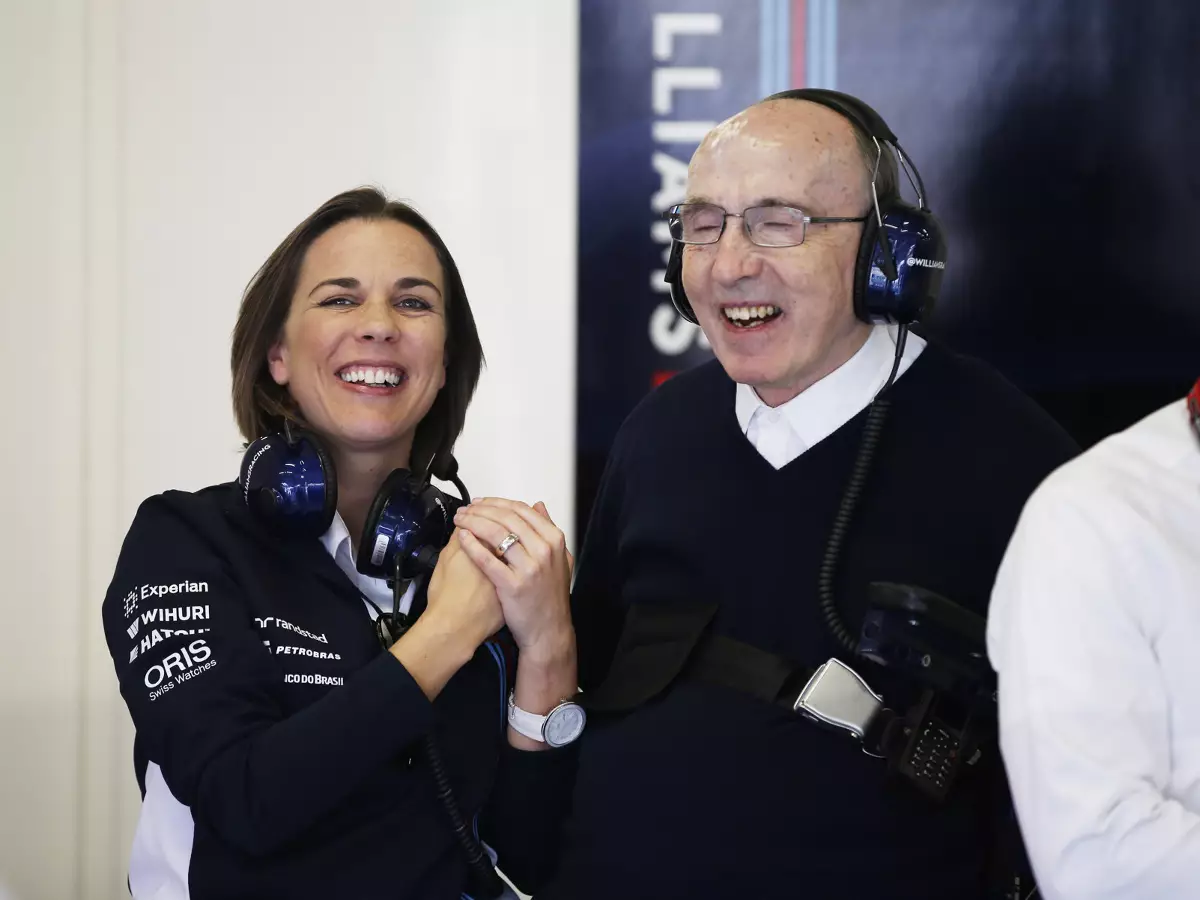 Claire Williams, Frank Williams Foto zur News: Corona-Selbstisolation: Frank Williams wohnt in seiner Formel-1-Fabrik