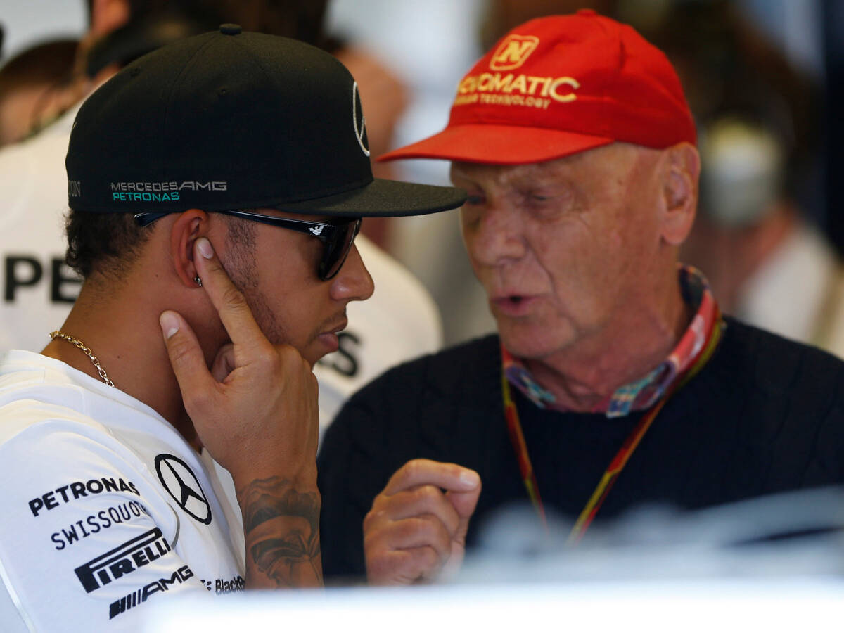 Foto zur News: Lewis' Hamiltons Rat an Niki Lauda: Trag kein Braun!