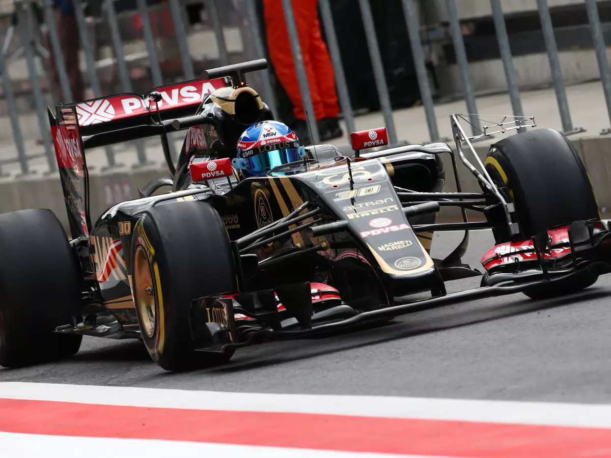 Foto zur News: Spielberg-Tests: Lotus rollt an "problemfreiem Tag" aus