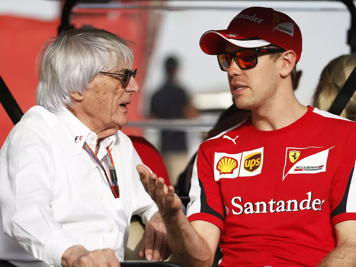 Foto zur News: Vettel: Clevere Retourkutsche zu Ecclestones Äußerungen