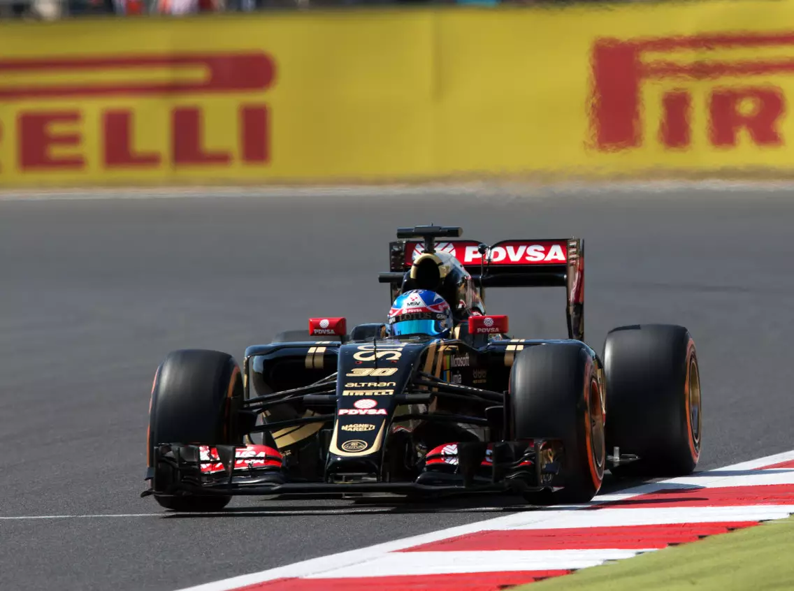 Foto zur News: Lotus: Palmer, Maldonado und "Putzhilfe" Grosjean