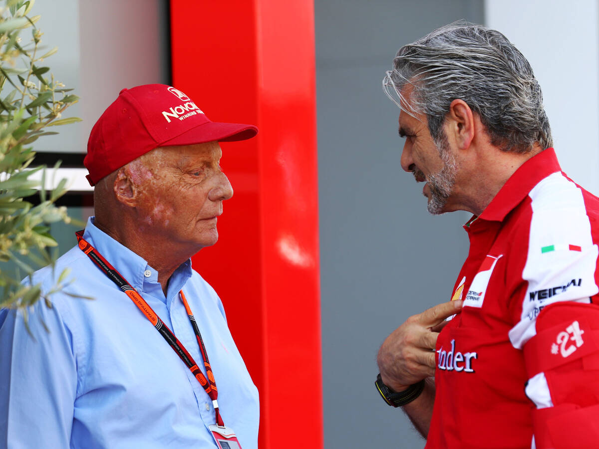 Foto zur News: Spaghetti-Affäre: Niki Lauda entschuldigt sich nicht bei Ferrari