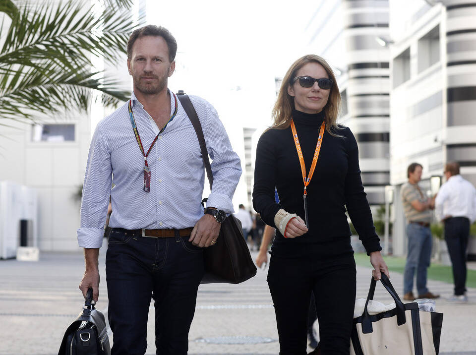Foto zur News: Stressjob Teamchef: Christian Horner findet Ruhe in Jetset-Ehe