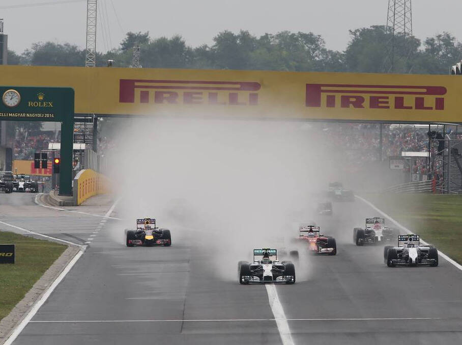 Foto zur News: Formel-1-Wetter Budapest 2015: Geringes Regenrisiko