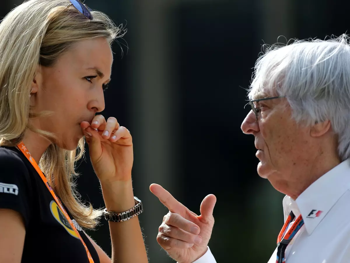 Carmen Jorda, Bernie Ecclestone Foto zur News: Ecclestone bedauert: Frauen "würde niemand ernst nehmen"