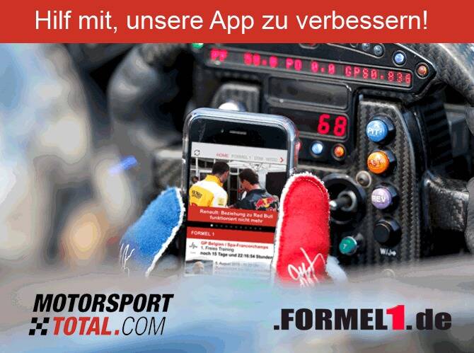Foto zur News: Formel1.de braucht Deine Hilfe!