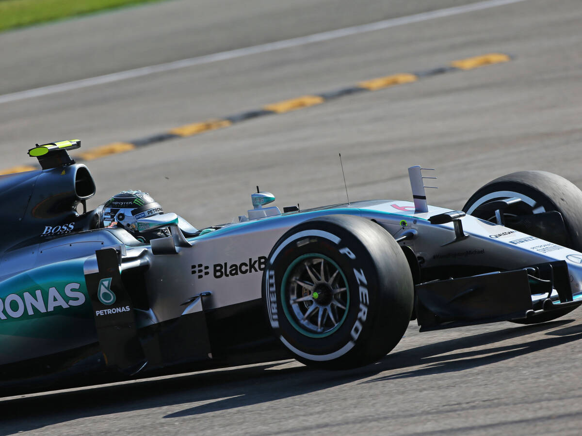 Foto zur News: Formel 1 Spa 2015: Rosberg schneller als Hamilton