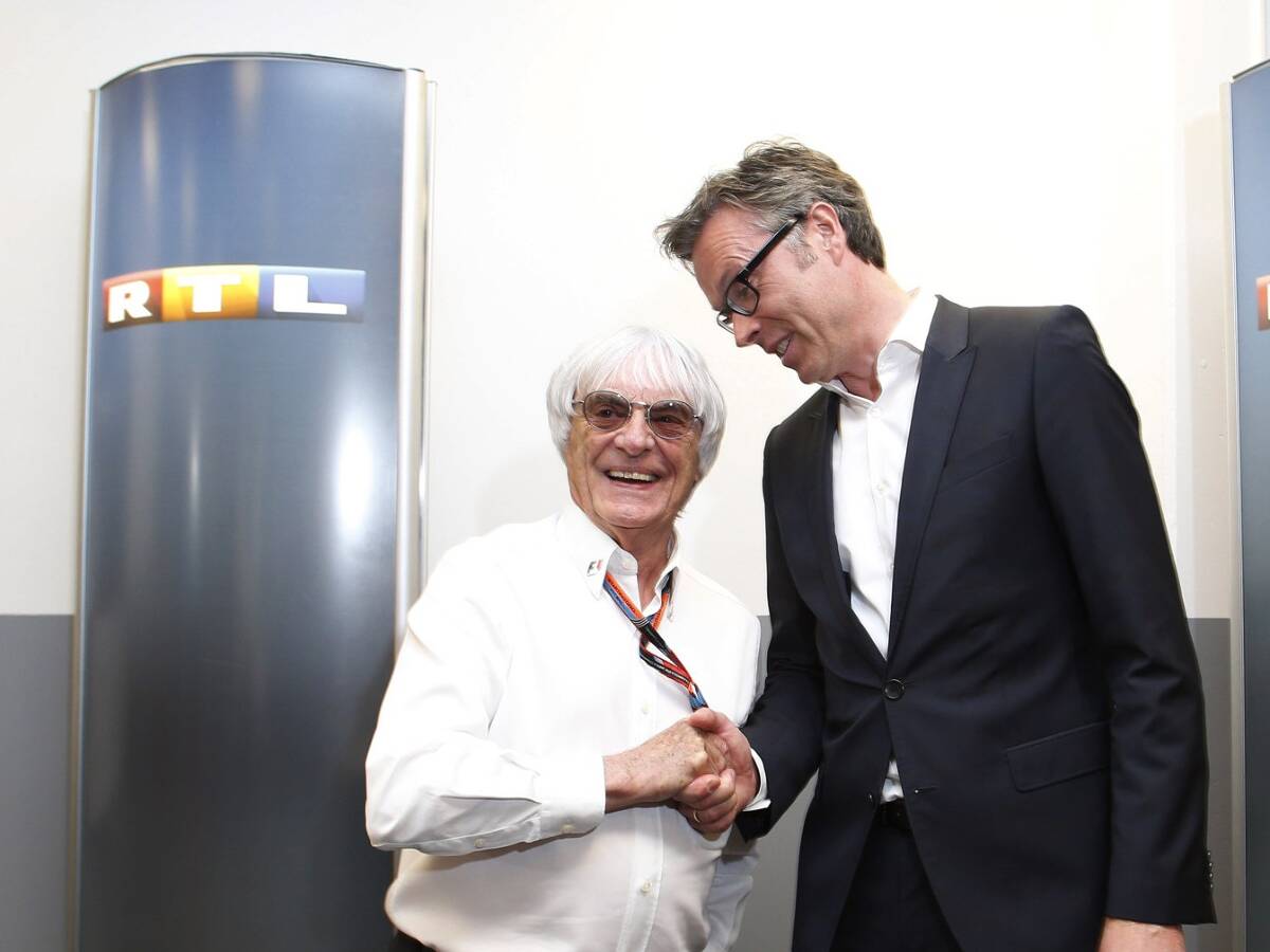 Foto zur News: Nach Vertragsverlängerung: Ecclestone nennt RTL "mutig"