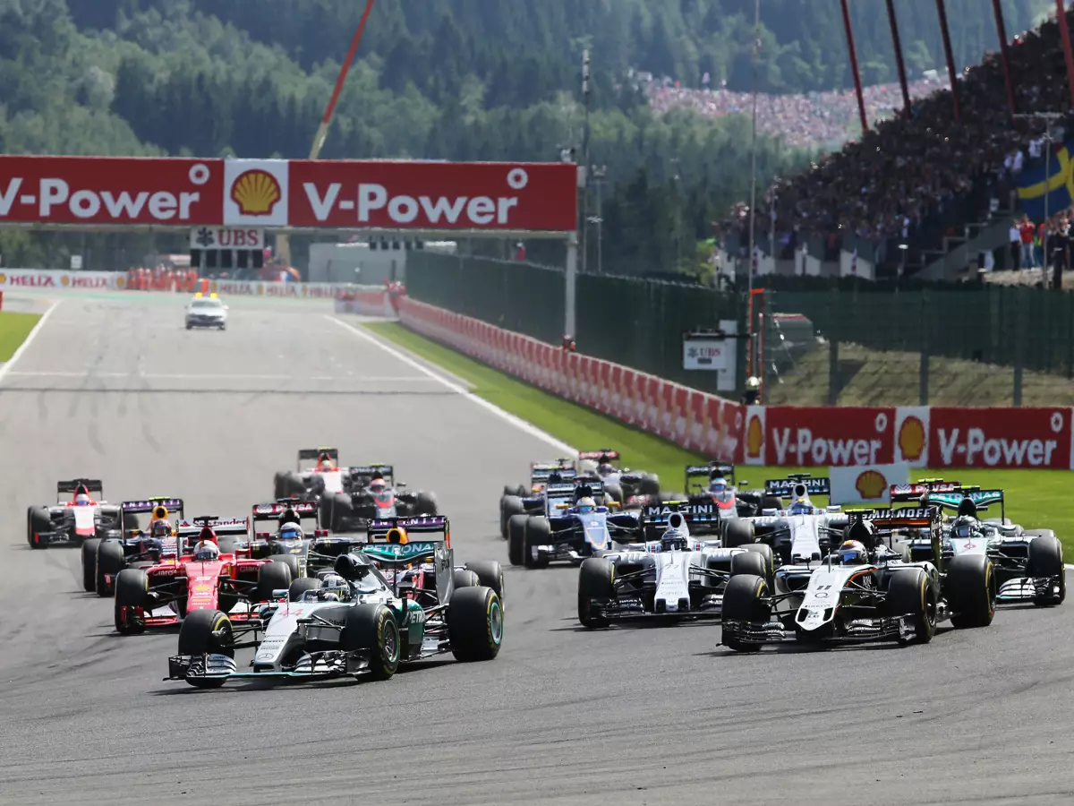 Foto zur News: TV-Programm Formel 1 Spa: Livestream und Live-TV