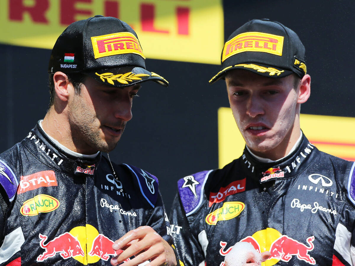 Foto zur News: Trotz Verträgen: Ricciardo und Kwjat 2016 bei Red Bull nicht fix