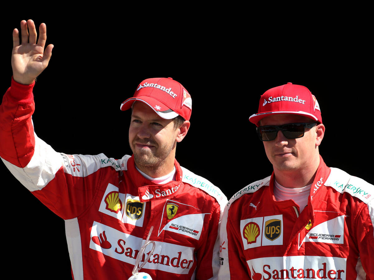 Foto zur News: Ex-Ferrari-Pilot: Räikkönen perfekter Wasserträger für Vettel