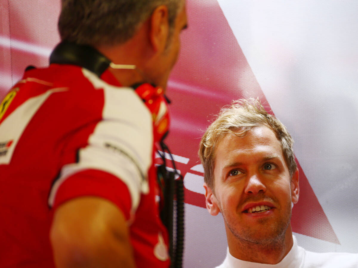 Foto zur News: Harter Arbeiter und Dauergrinser: Ferrari schwärmt von Vettel