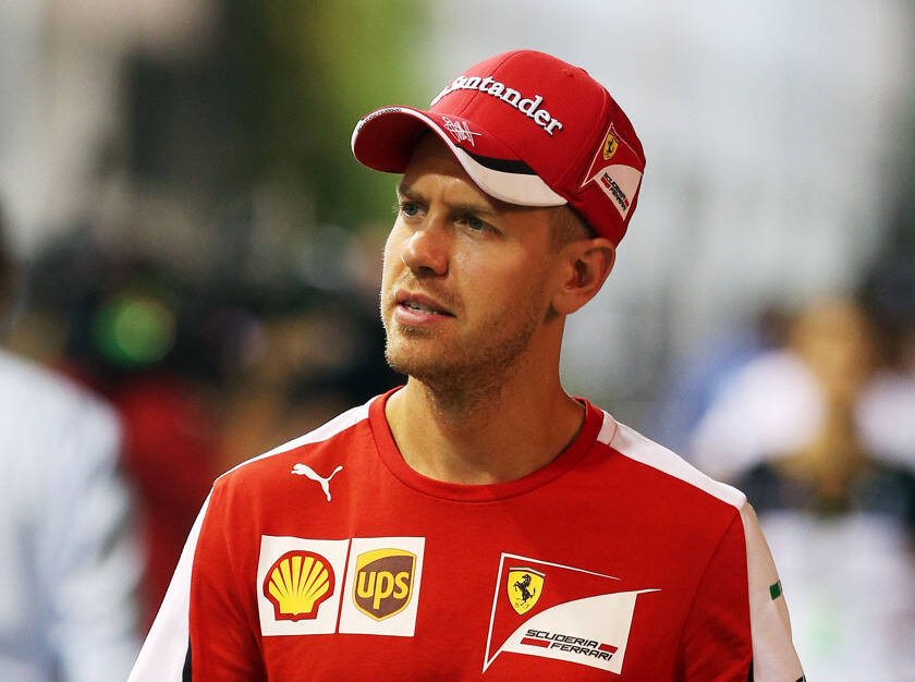 Foto zur News: Vettel angriffslustig: Erst Singapur und dann die ganze Welt?