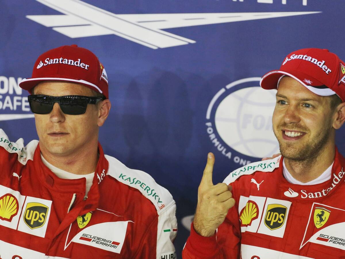 Foto zur News: Kimi Räikkönen von Vettel distanziert: "Ein schwieriger Tag"