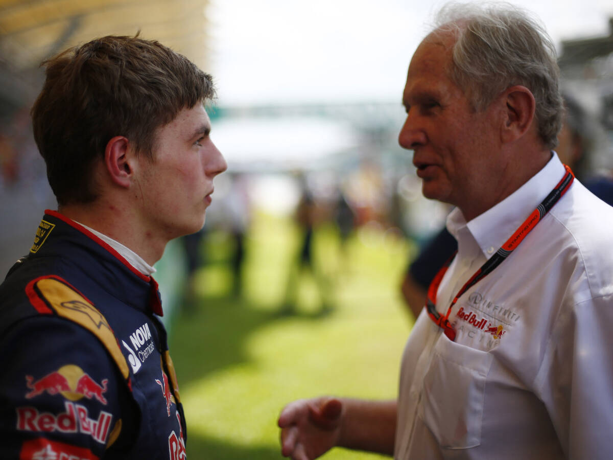Foto zur News: Horner deutet an: Max Verstappen schon bald bei Red Bull?