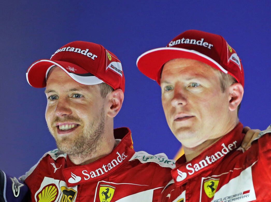 Foto zur News: Vettel huldigt Räikkönen: "Weil er keinen 'Bullshit' will"