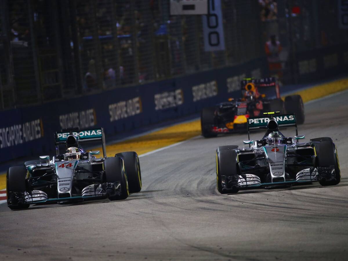 Foto zur News: Rosberg gibt nicht auf: Auf Hamilton fehlt nicht viel